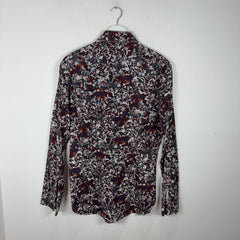 Salvatore Ferragamo All-Over Floral Print Button-Up Shirt