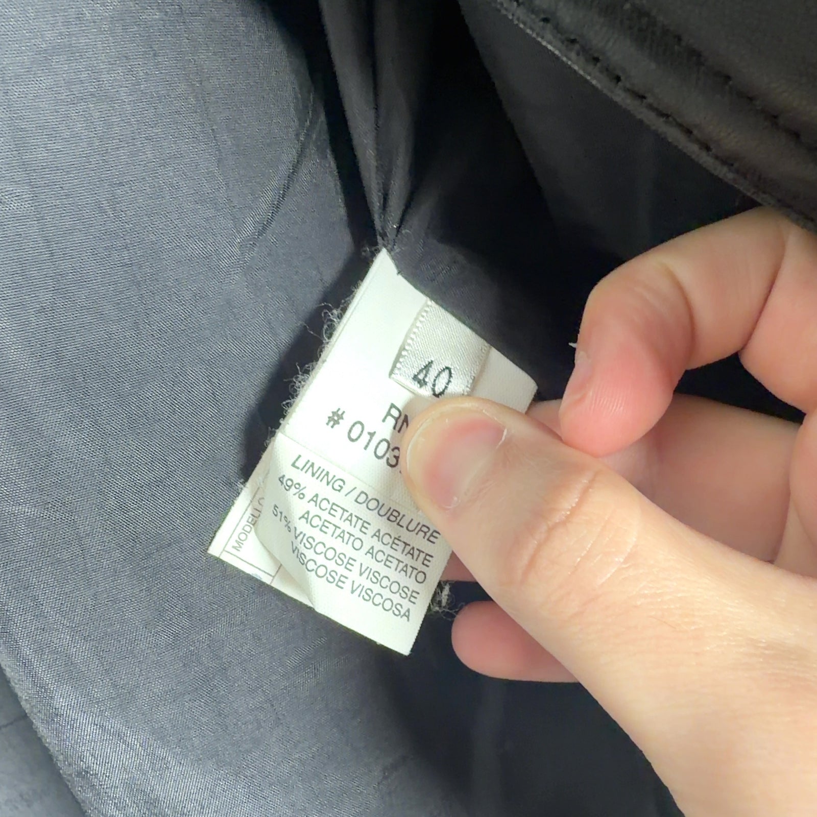 Armani Collezioni Lambskin Leather Jacket
