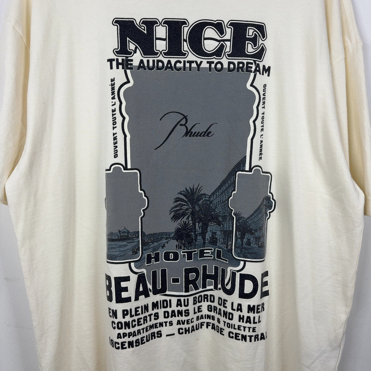 Rhude 'Nice' Hotel Graphic T-Shirt