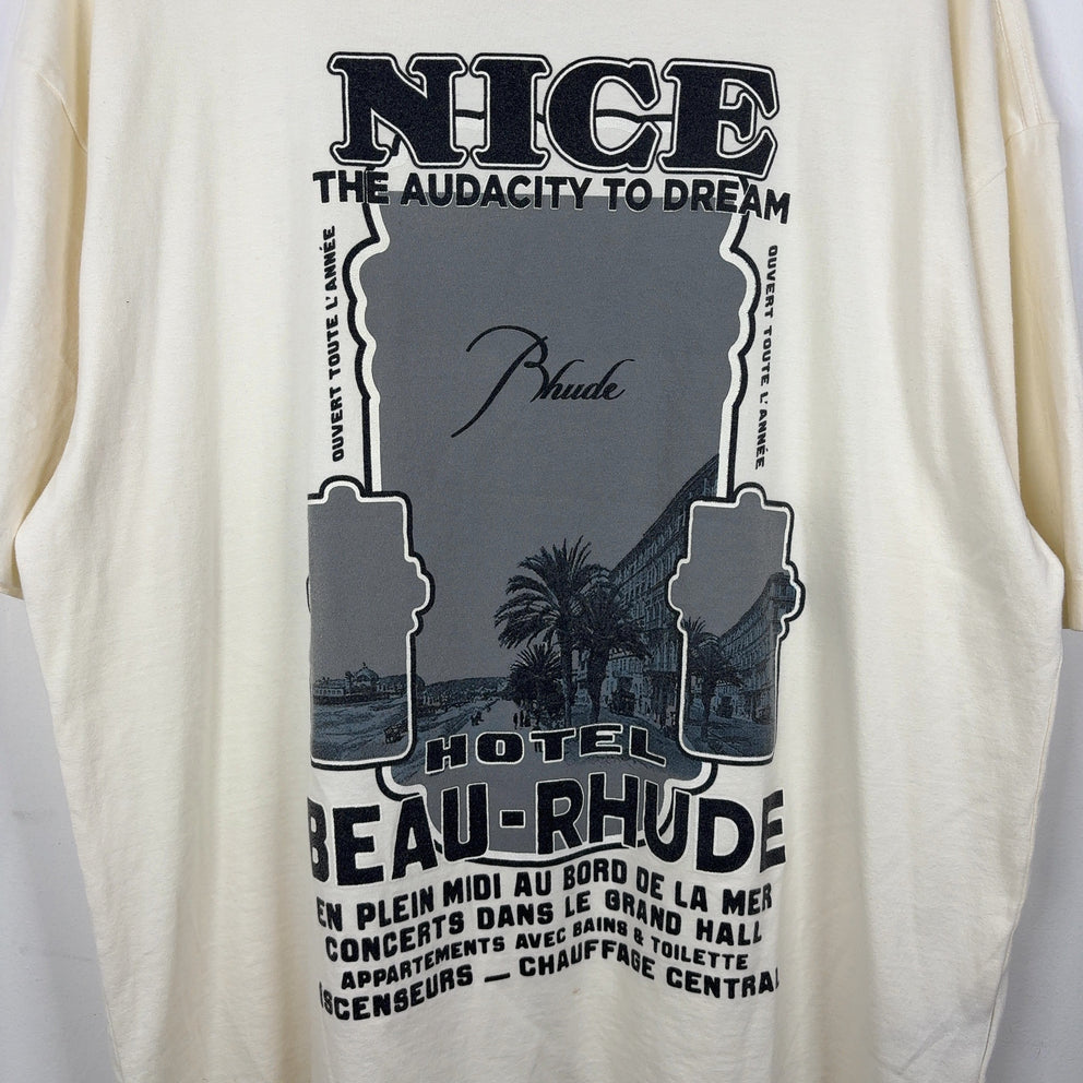 Rhude 'Nice' Hotel Graphic T-Shirt