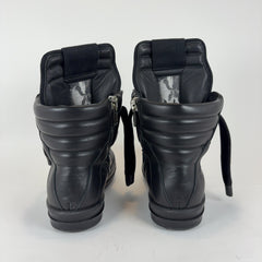 Rick Owens Jumbo Lace Geobasket Hightop Sneakers
