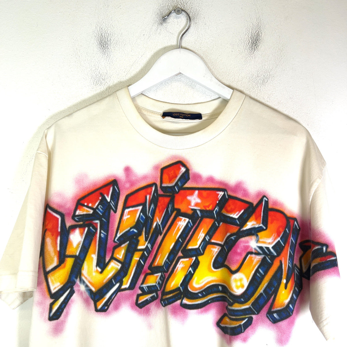 Louis Vuitton SS22 Virgil Abloh Graffiti T-Shirt