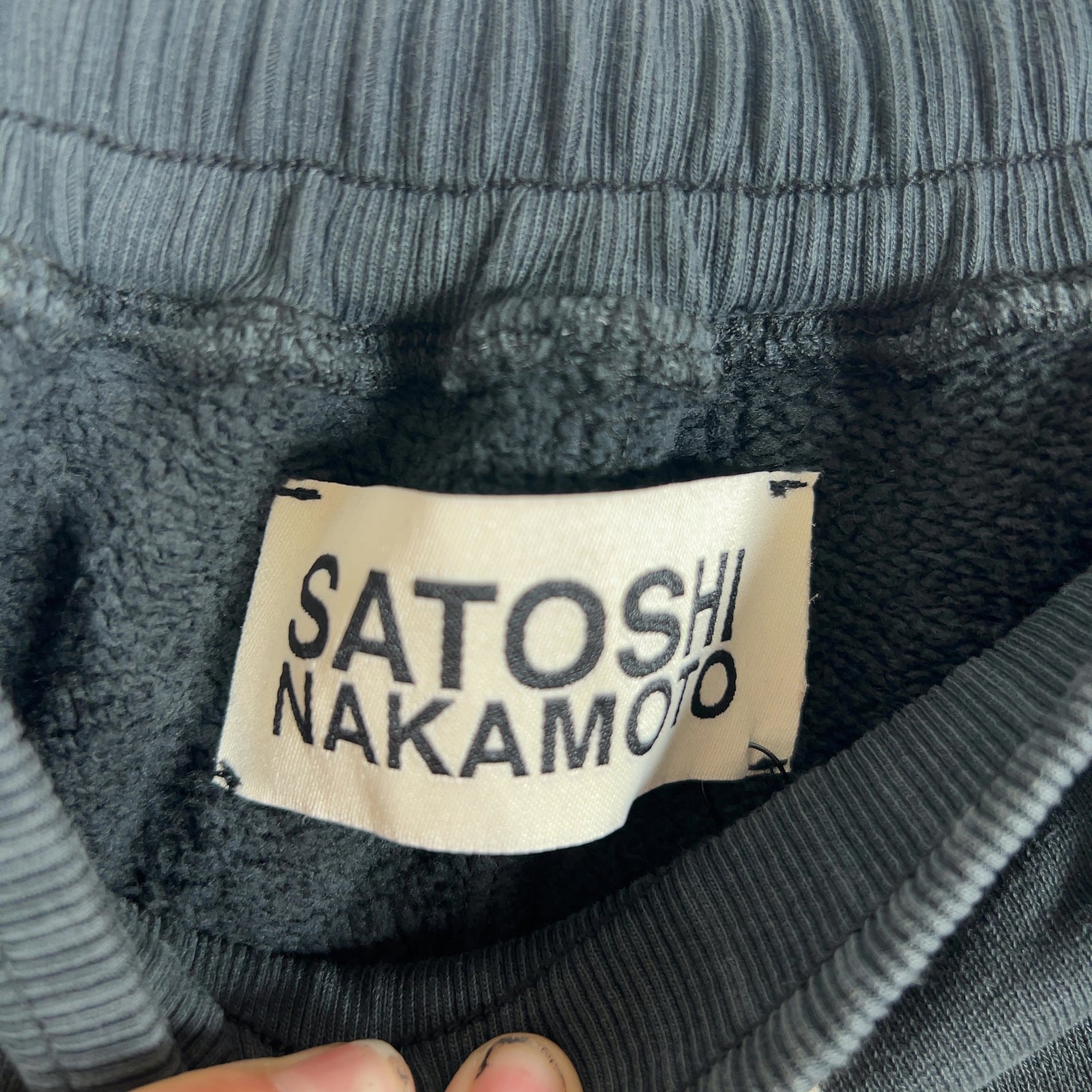 Satoshi Nakamoto Moto Patchwork Sweatpants