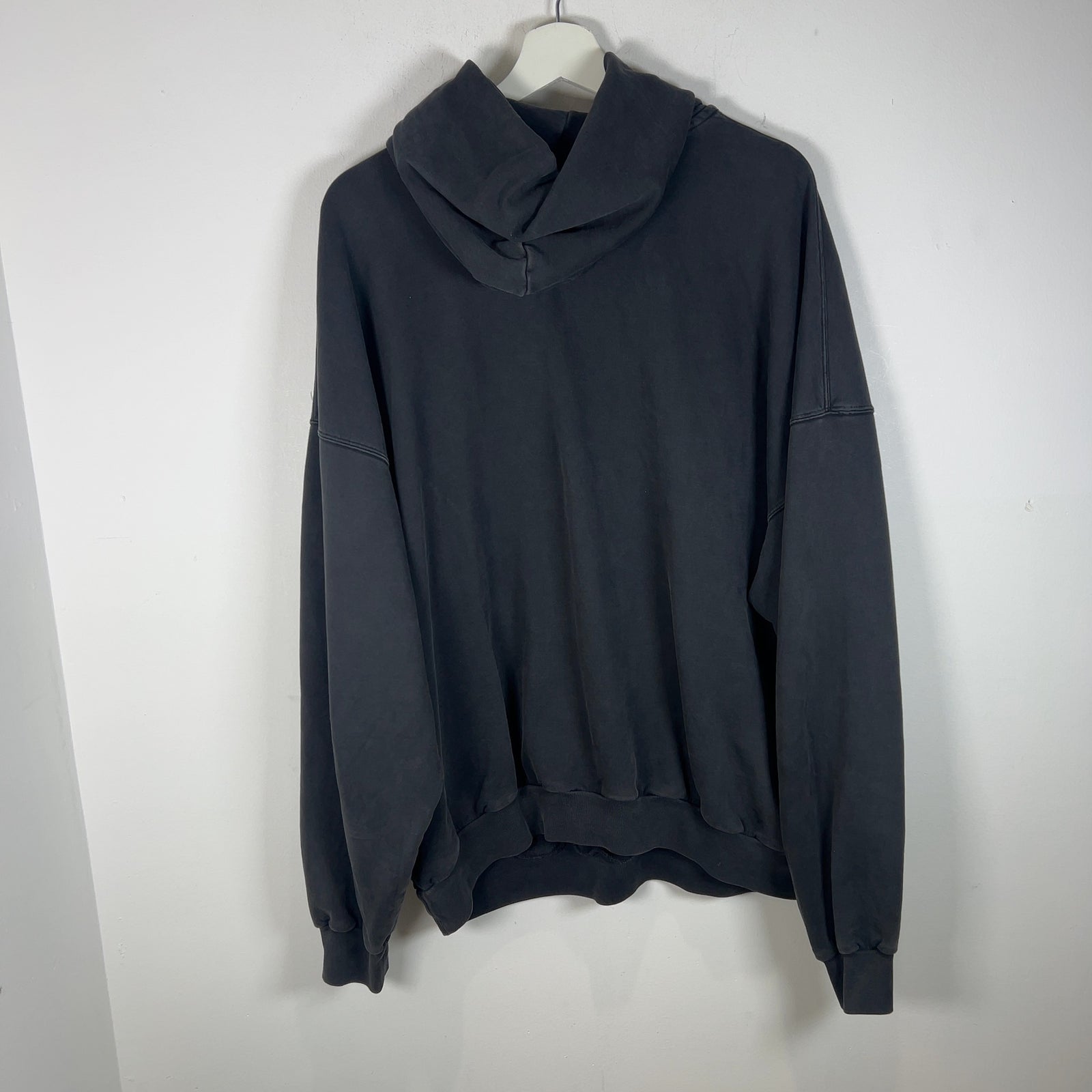 Balenciaga Embroidered Logo Sleeve Hoodie