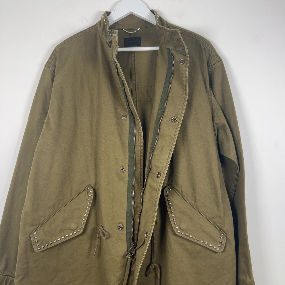 Saint Laurent ‘Sweet Dreams’ Fishtail Parka