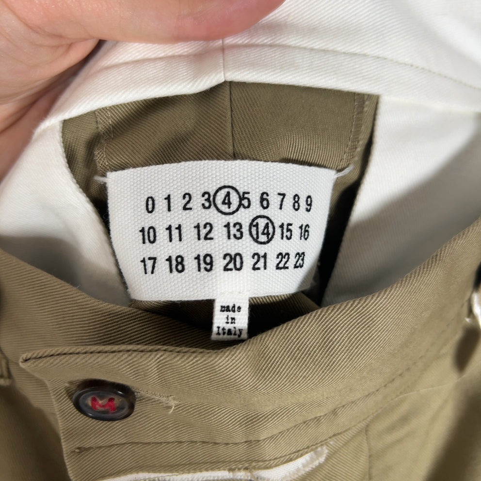 Maison Margiela Wide-Leg Chino Pants