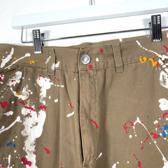 Martine Rose Paint Splatter Carpenter Pants