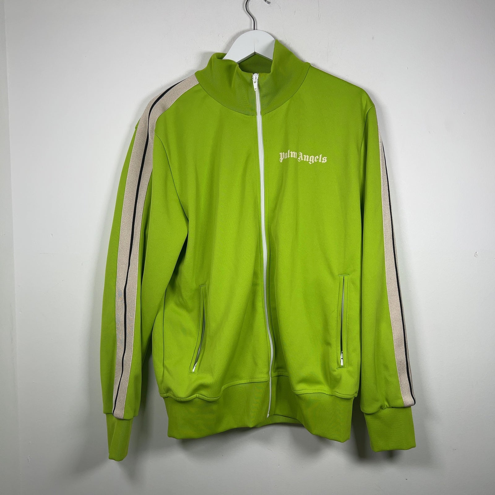 Palm Angels Slime Green Track Jacket