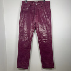 Martine Rose Leather Laced Pants