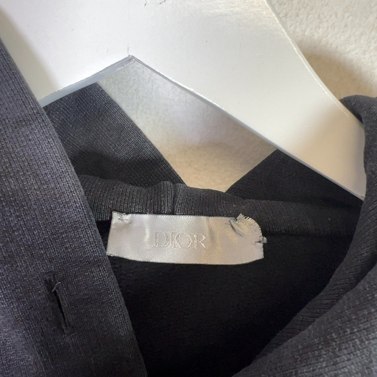 Dior x ERL 'Be Nice' Glitter Embroidered Hoodie