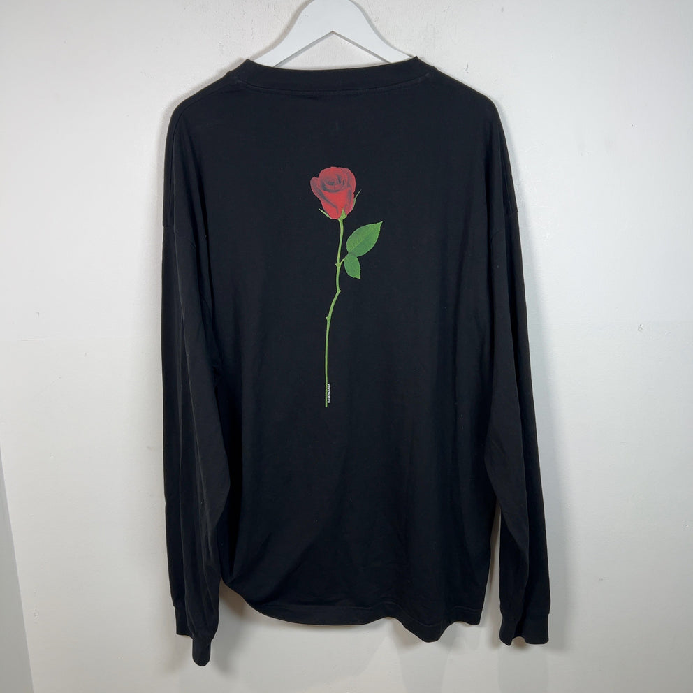 Balenciaga Rose Short Sleeve T-Shirt