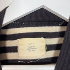 Fear of God Collection Two Striped High Neck Long-Sleeve Shirt