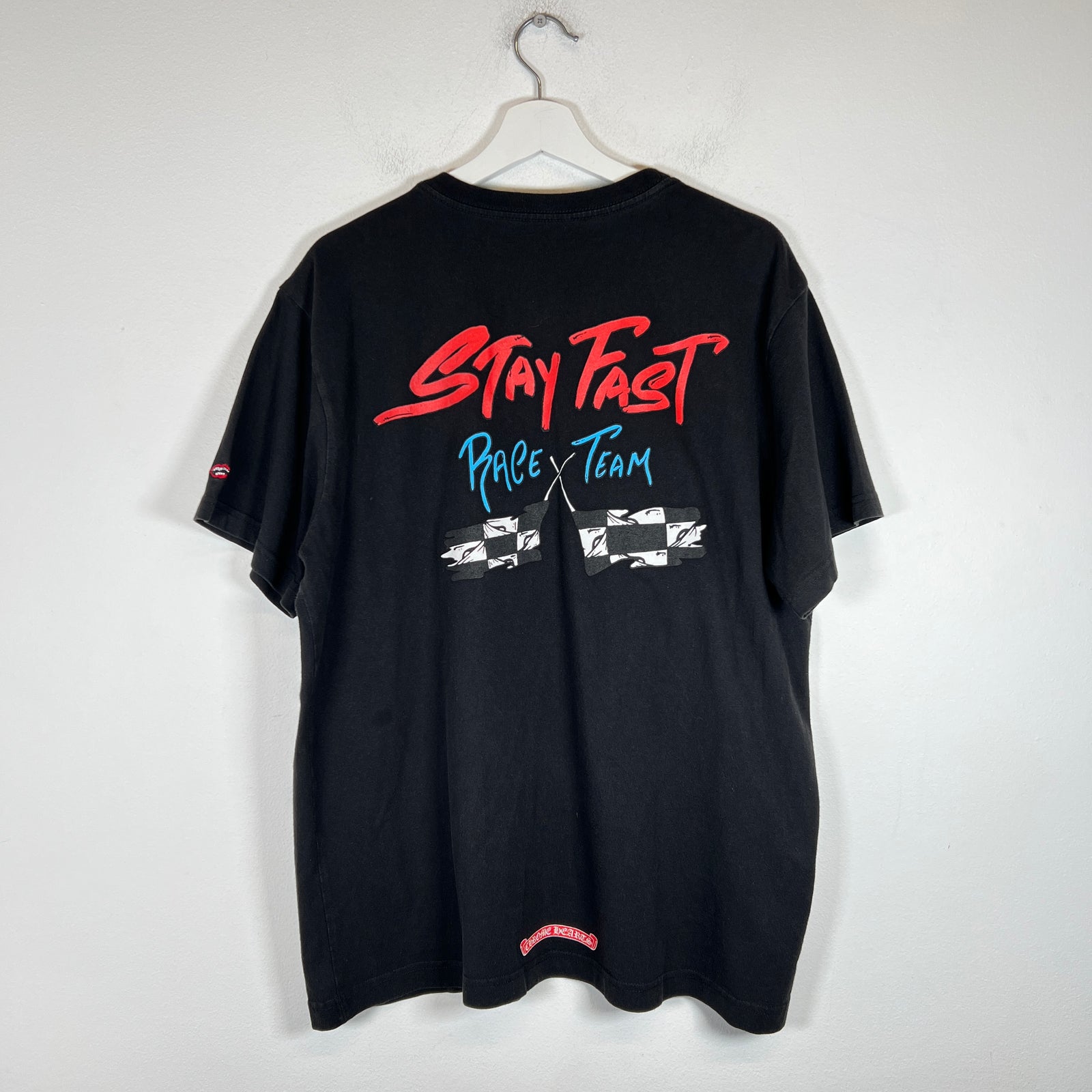 Chrome Hearts Black Matty Boy "Stay Fast" T-shirt Size XL