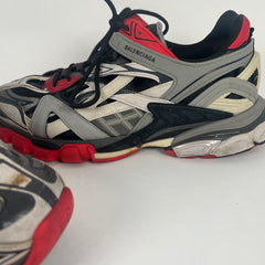 Balenciaga Track 2 Red/Grey Size 12