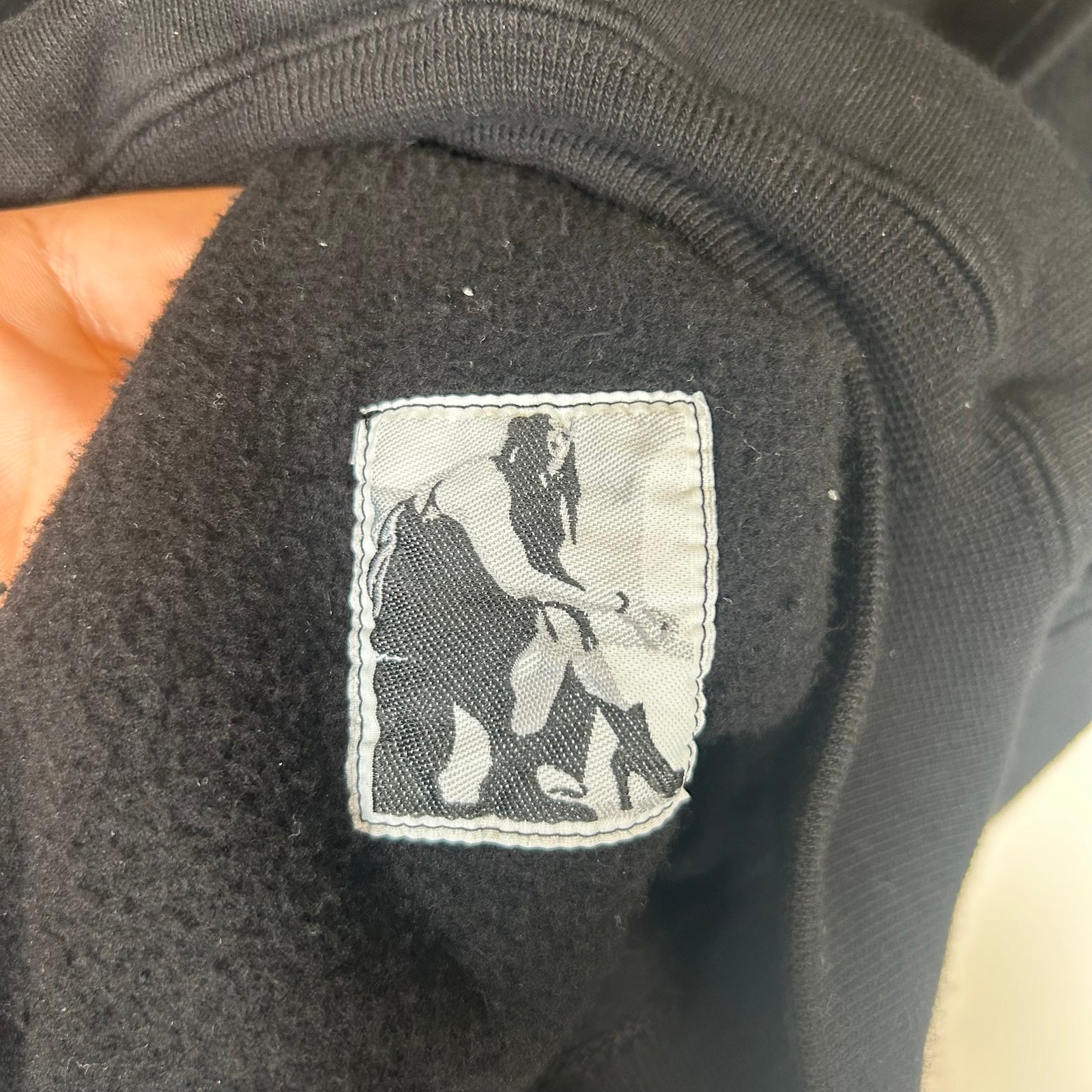 Rick Owens Black Jumbo Tatlin Sweatshirt Size M