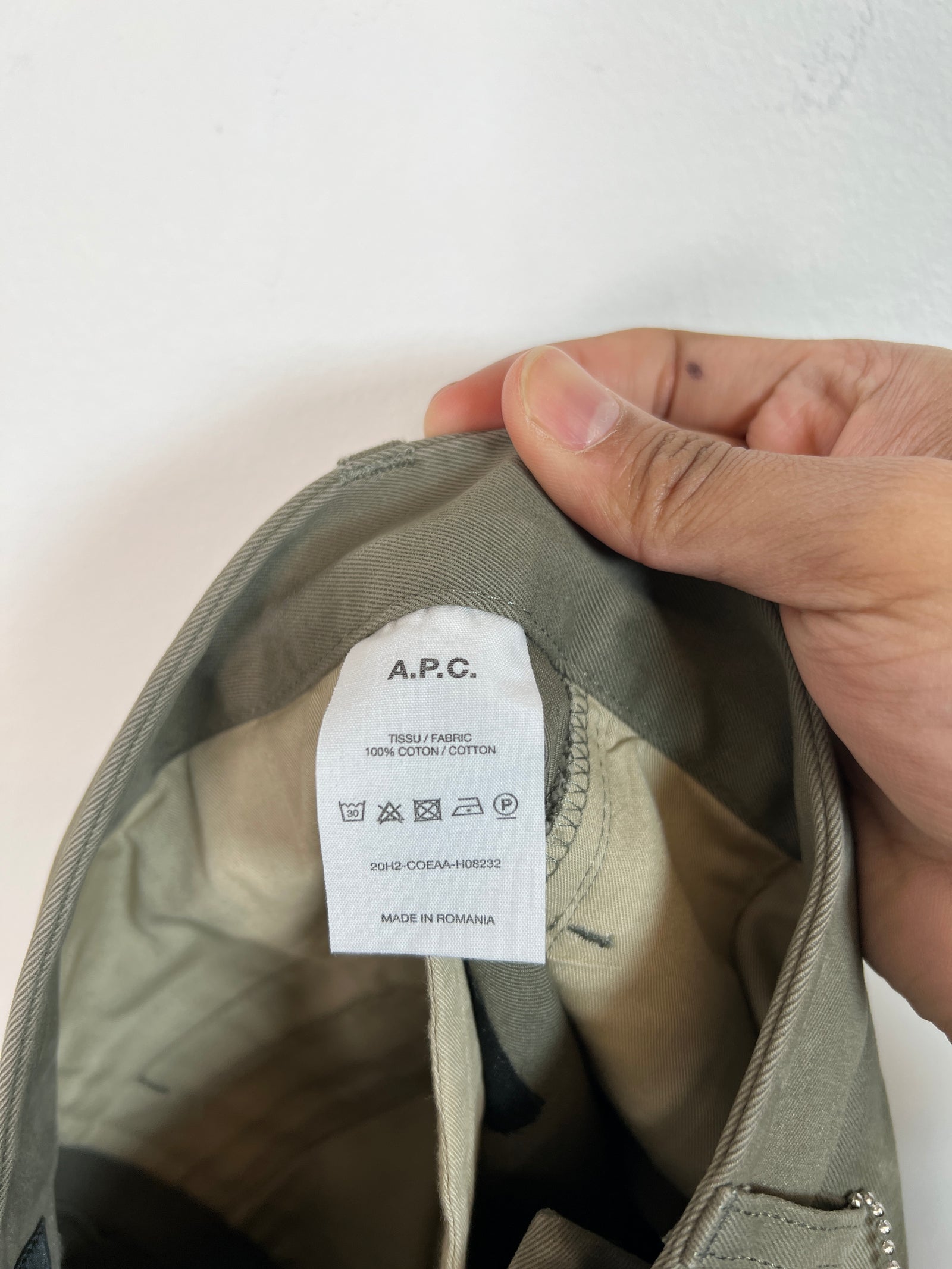 A.P.C Grey Slacks