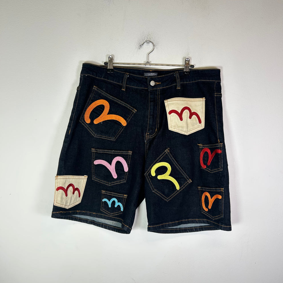 HMDD 16 Pocket Denim Shorts