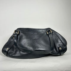 Gucci Black Abbey Calfskin Leather Bag