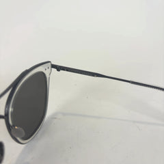 Bottega Veneta Clear Silver Sunglasses