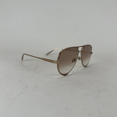 Alexander McQueen Pointed Aviator Sunglasses