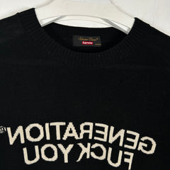 Supreme x Undercover ‘Generation Fuck You’ Knit Size M