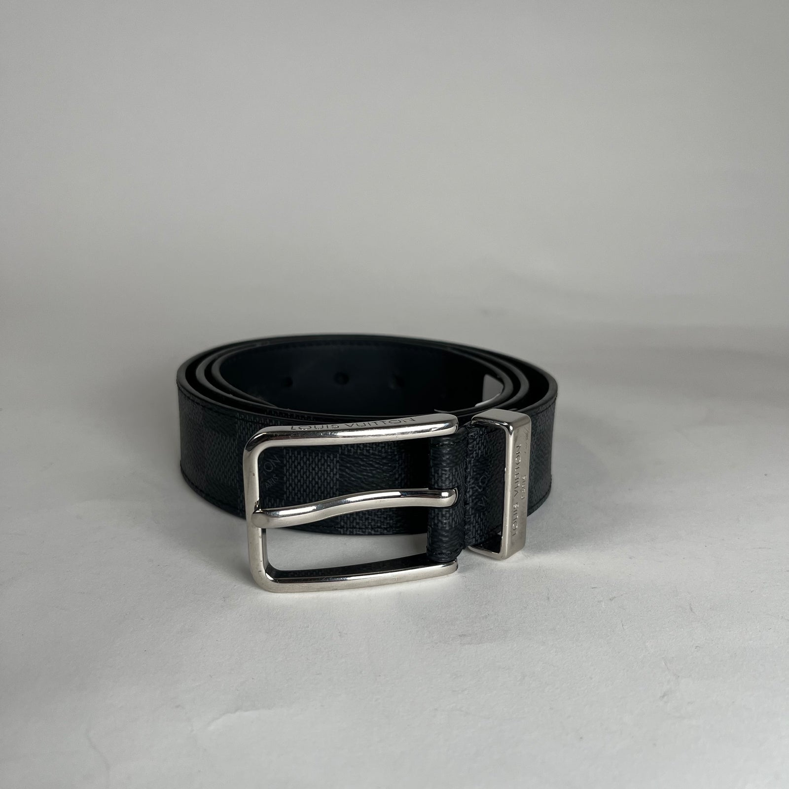 Louis Vuitton Damier Graphite Belt