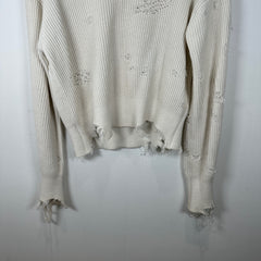Helmut Lang Distressed Knit Sweater Size M