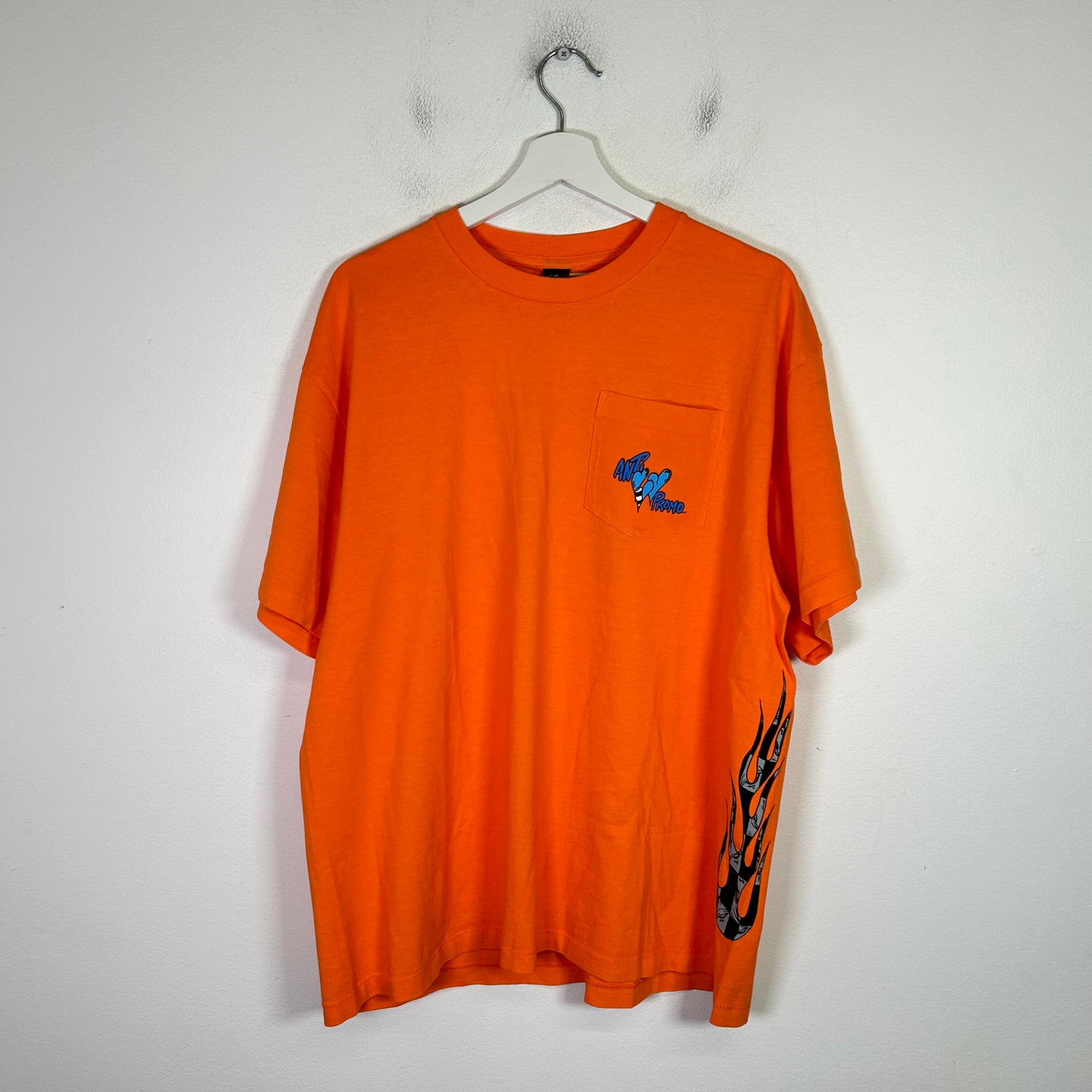 Anti Promo Matty Flame Print T-Shirt