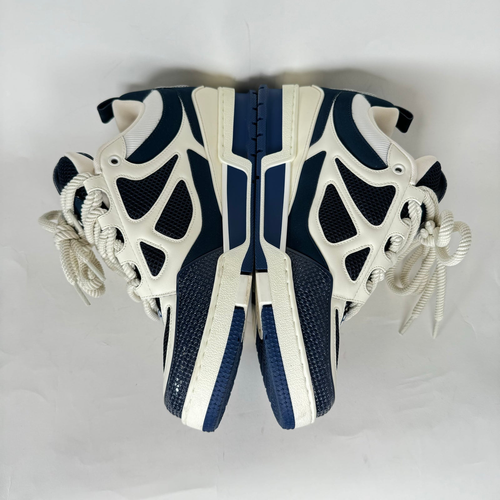 Louis Vuitton Navy Skate Sneakers Size LV 9