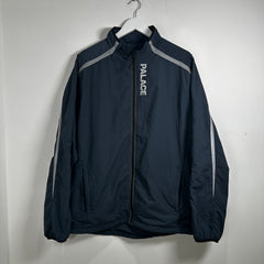 Palace Dark Blue Reflective Windbreaker Jacket Size L
