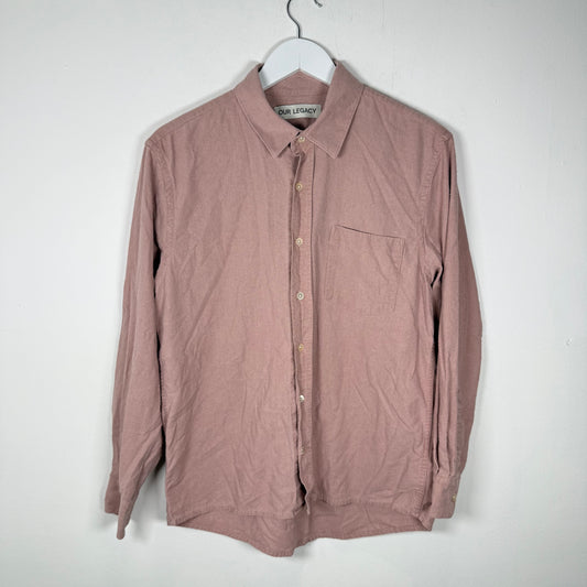 Our Legacy Washed Red Shirt Size M