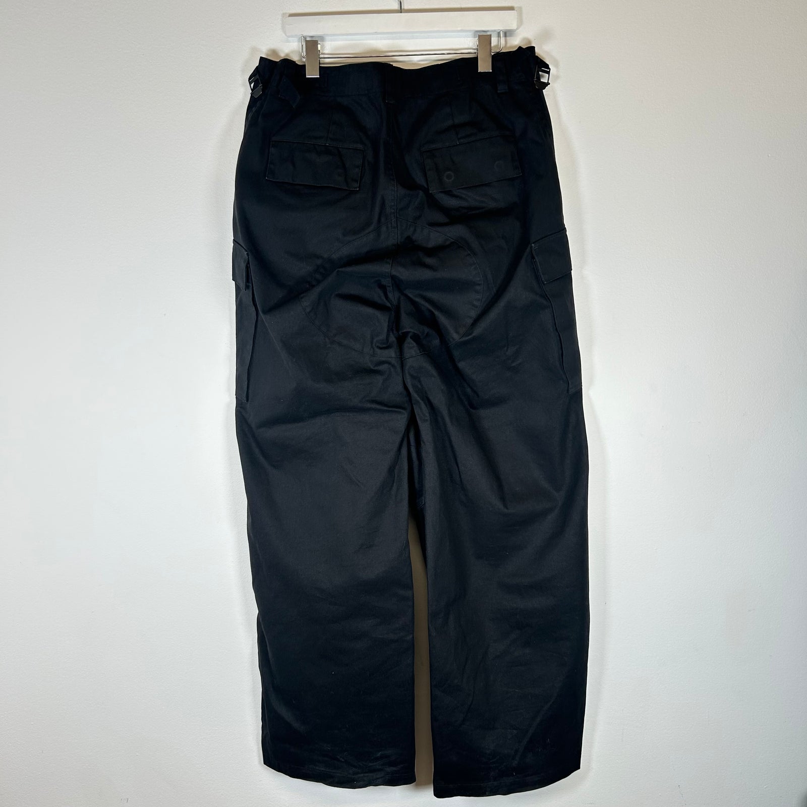 Balenciaga Black Kick Cargo Pants Size M