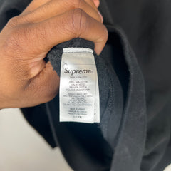 Supreme Black Capital Hoodie Size L