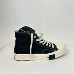 Rick Owens x Converse Black Drkstar Size 10