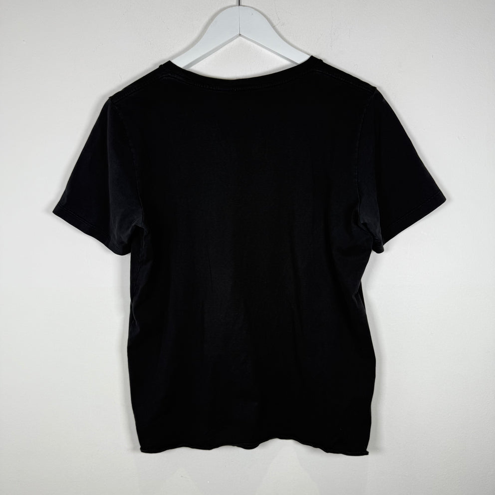Saint Laurent Black Logo T-Shirt Size M