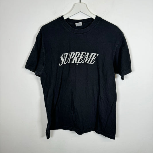 Supreme Black Gotham Tee Size L