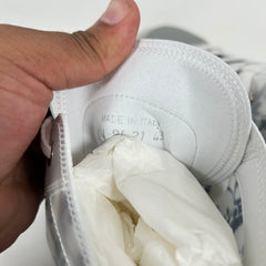 Dior B23 Blue/Grey Oblique Transparent High Top Sneaker Size 43