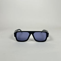 Prada Black Marble Square Sunglasses