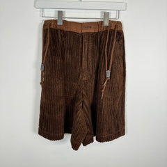 Issey Miyake Brown Corduroy Shorts Size S