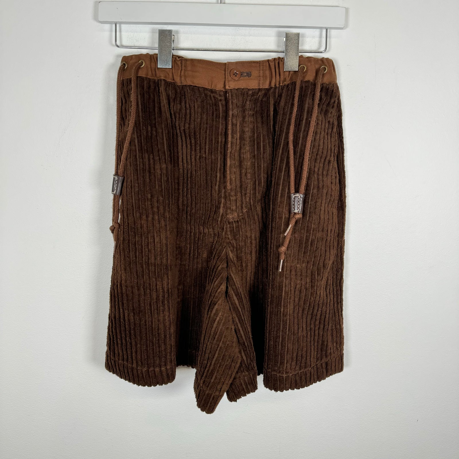Issey Miyake Brown Corduroy Shorts Size S