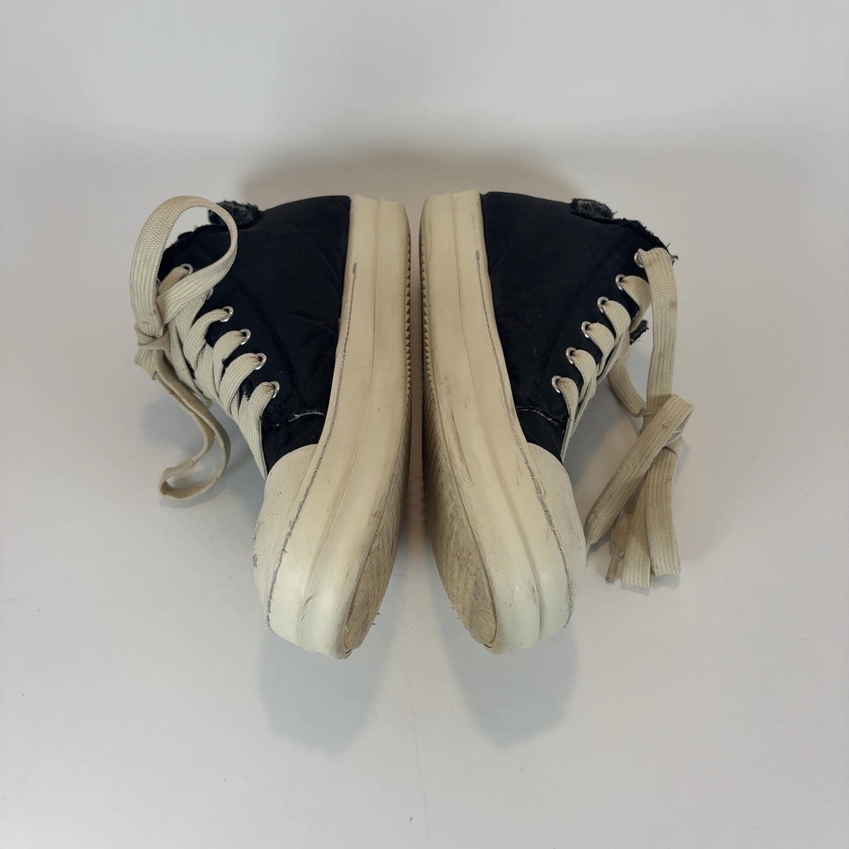 Rick Owens DRKSHDW Nylon Ramone Lowtop Sneakers