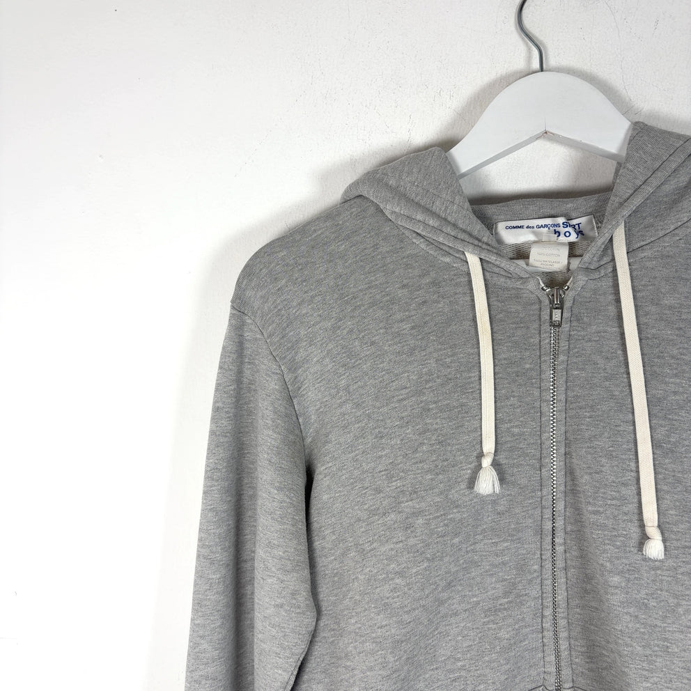 Comme Des Garcons Bunny Ear Zip Up Hoodie