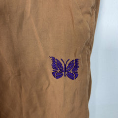 Needles Studded Butterfly Logo Shorts