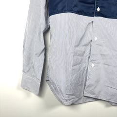 Comme Des Garcons Nylon Patched Button-Up Shirt