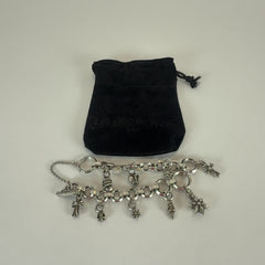 Chrome Hearts Multi Motif Charm Bracelet