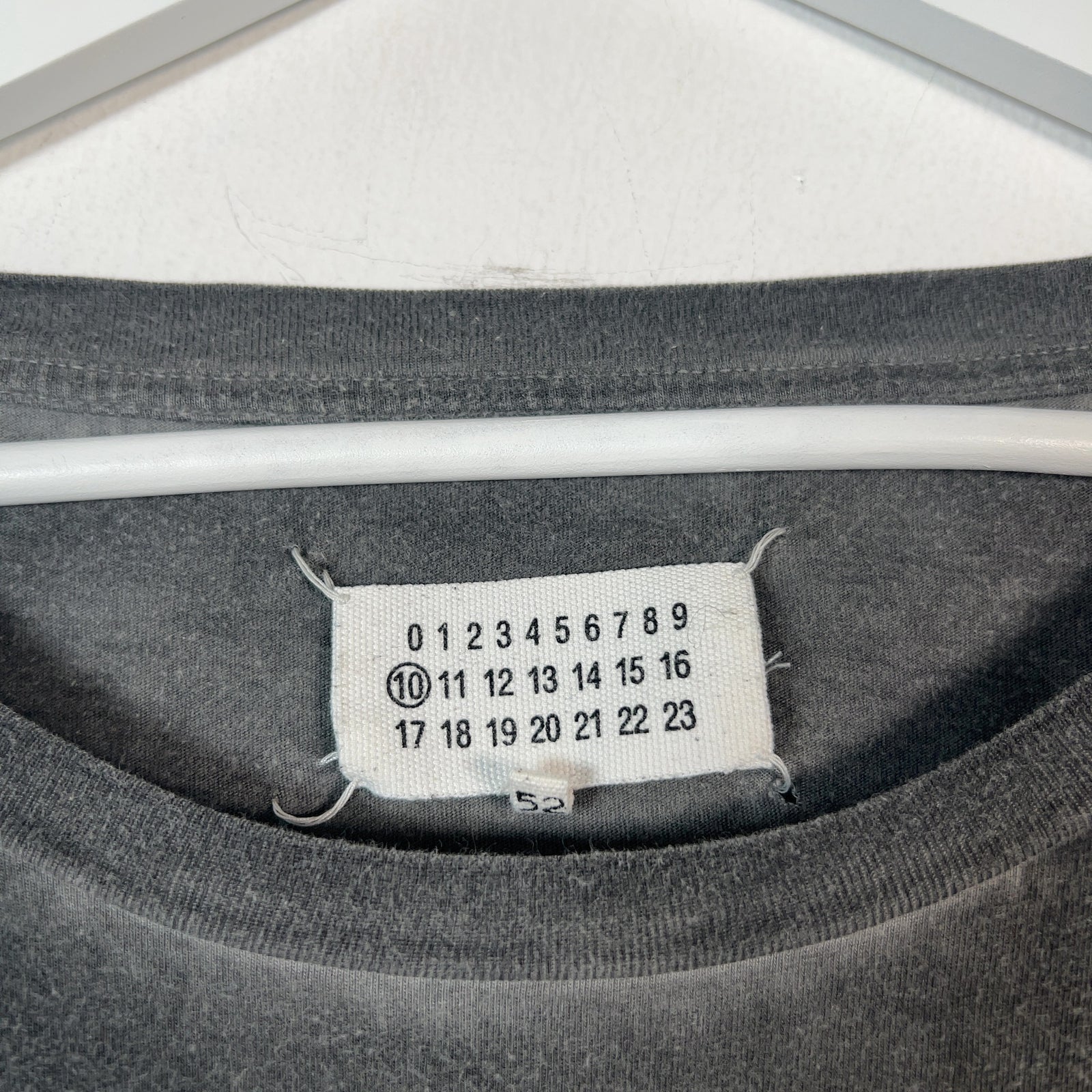 Maison Margiela Odject Dyed Grey T-Shirt