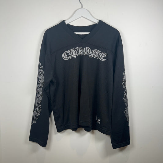 Chrome Hearts Floral Mesh Longsleeve Jersey