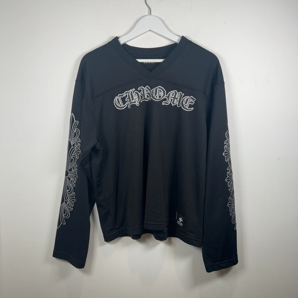 Chrome Hearts Floral Mesh Longsleeve Jersey