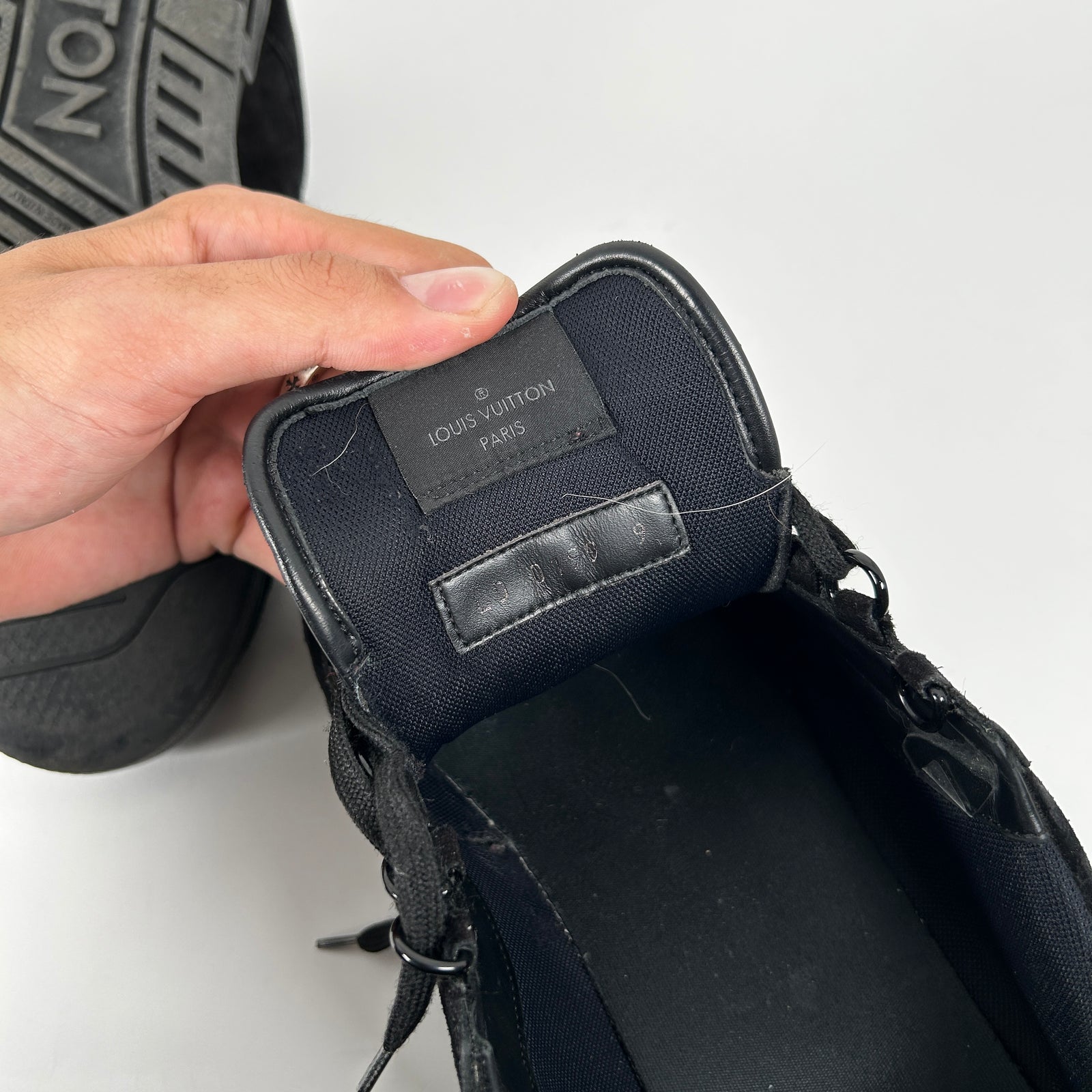 Louis Vuitton Black Employee Trainer Size LV 9