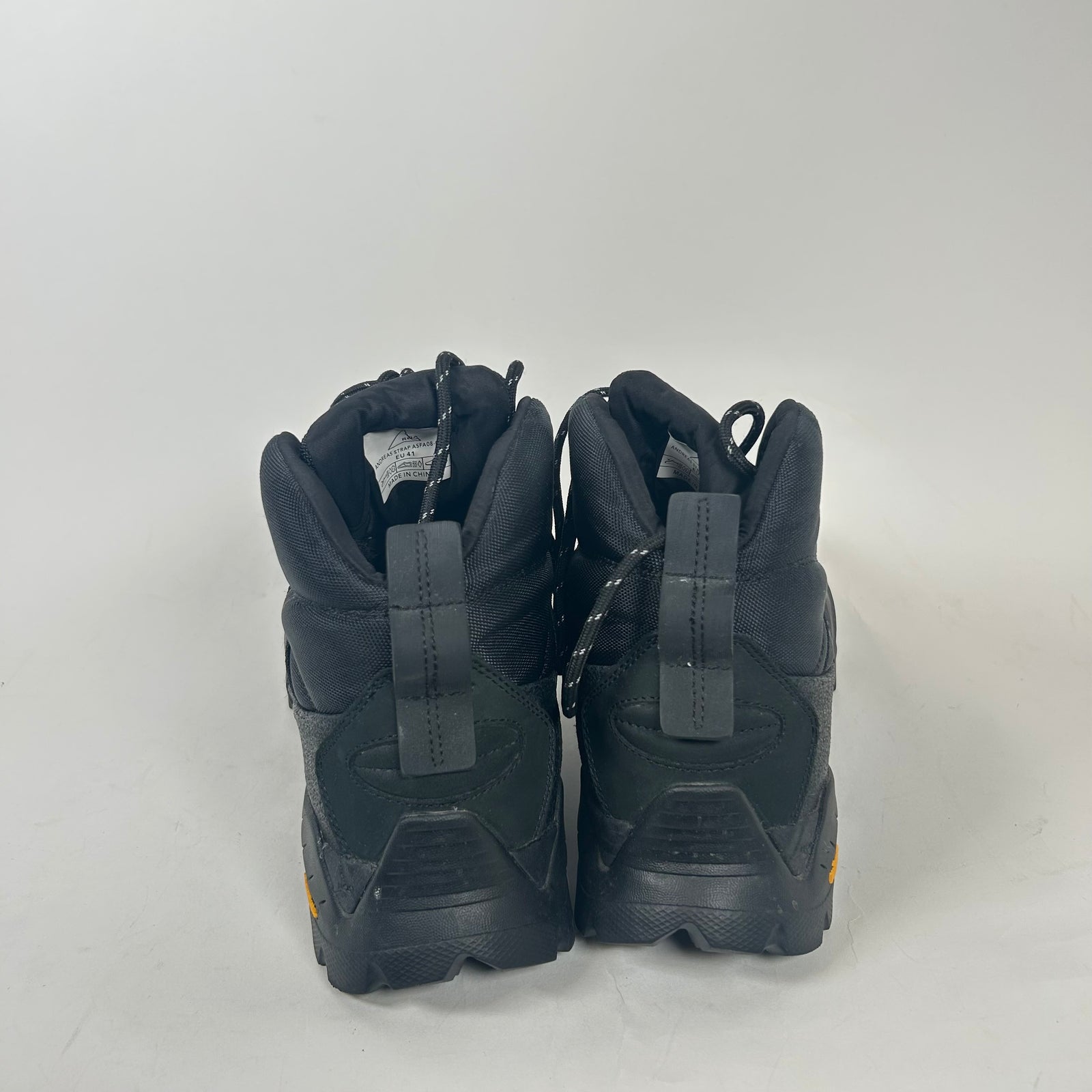 ROA Black Andreas Strap Hiking Boots Size 41
